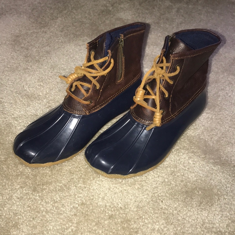 Sperry Women's Saltwater Duck Boot Size 8 Rainboot